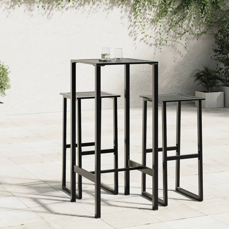 Square Outdoor Bistro Table , 50cm cm W 50cm cm D