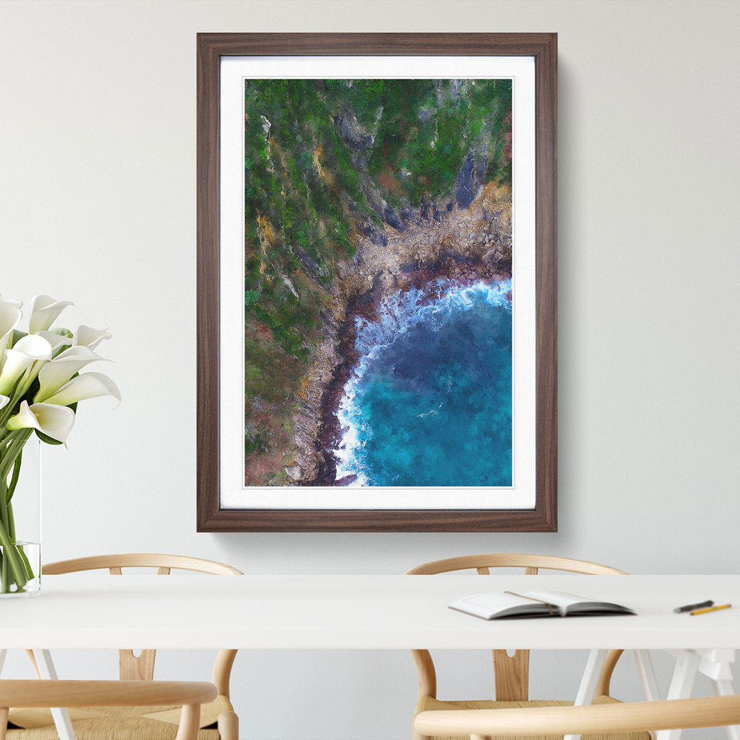San Sebastian in Spain - Picture Frame Graphic Art