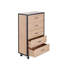 Commode ACME Bemis, chêne clair vieilli