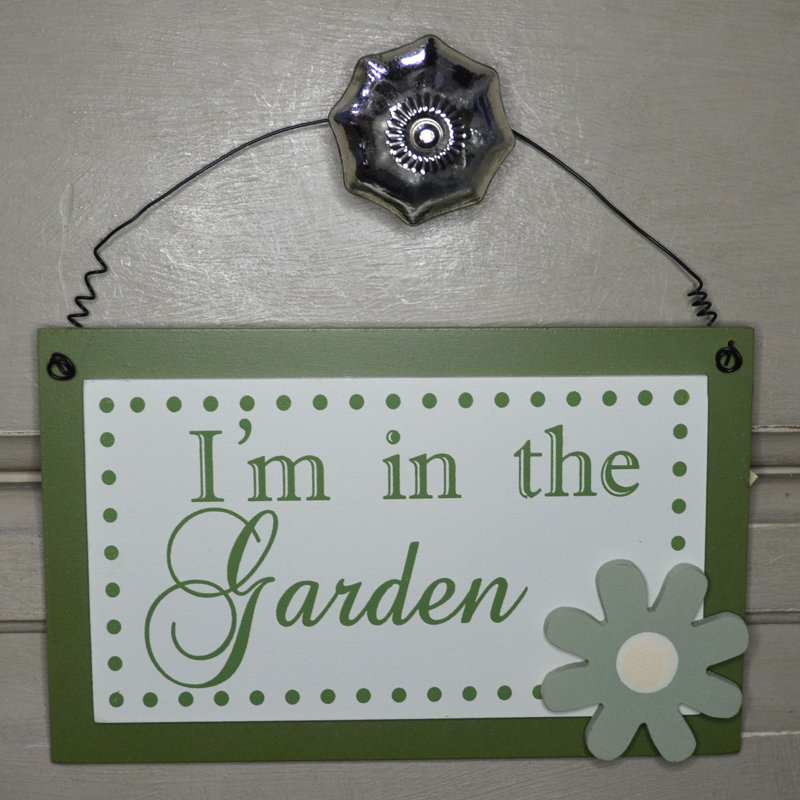 Billerica Wood Plants & Flowers Garden Plaque