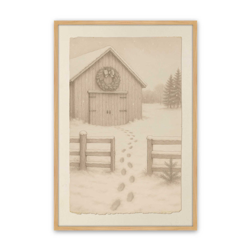 Hearthside Haven, reproduction d'art, 12 po x 16 po, Érable américain
