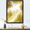 «Tropical Golden Palm Leaves», reproduction sur toile