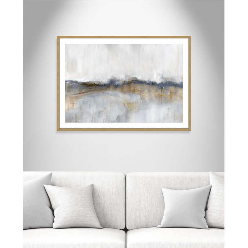 Autumnal Tide par - impression, H 29,5 po x l 41,5 po x P 0,75 po, Encadré naturel