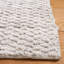 Tissé à la main Eecles recyclé à la main P.E.T. Tapis argenté-1833614740