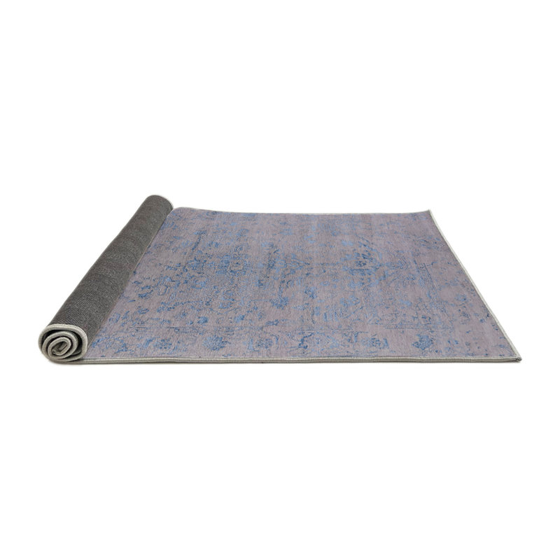 Tapis gris Shanelle, Rond 7 pi