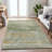 Machine Washable Indoor/Outdoor Jacinto ACN2146 Abstract Rug-1233540107
