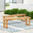 NESTOR BENCH SET OF 2, NATURAL