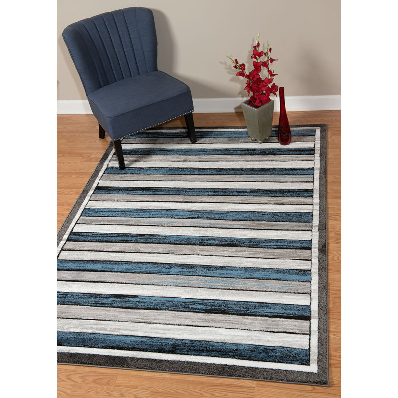 Tapis gris Baines, 1 pi 10 po x 3 pi