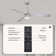 Chandrika 52" 3 - Blade LED Modern Indoor Standard Ceiling Fan with Light and Remote Control