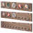 12.59'' H x 0.78'' W Wood Trophy Display Case