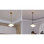 Mid Century Pendant Lamp Gold Nordic-493659