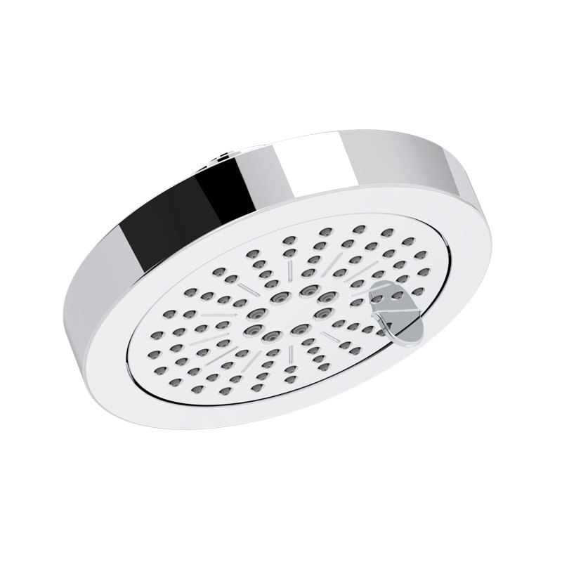 6" 6-Function Showerhead, Polished Chrome