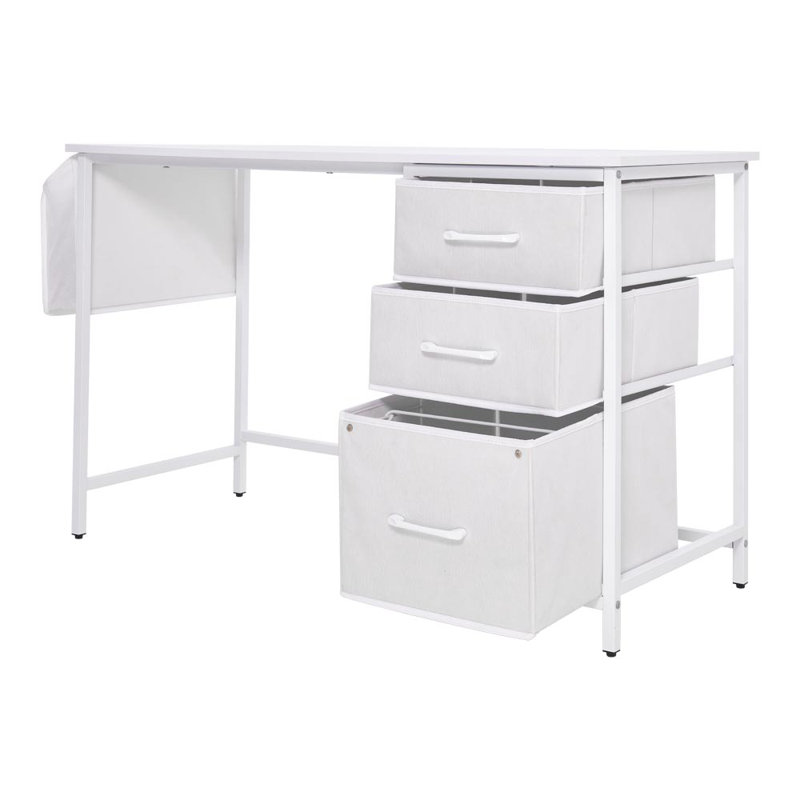 Metal Base Computer Desk