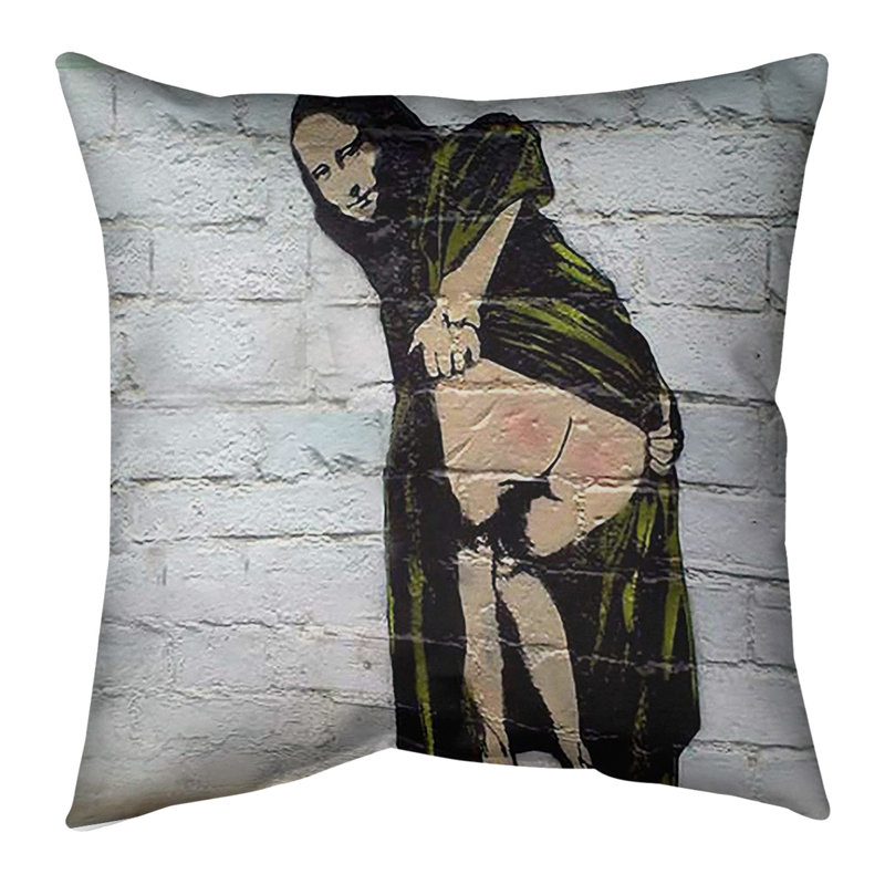 Reversible Pillow Cover, 14" x 14"