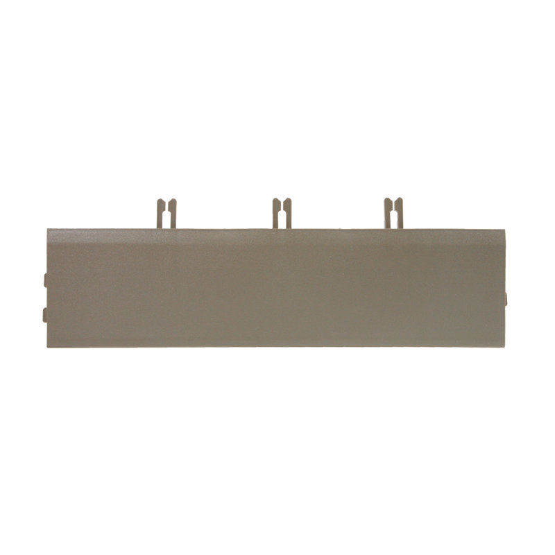 Garniture en plastique mat Quile Tile, Boue brune