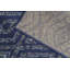 Tapis décoratif géométrique bleu Finkel-935459622