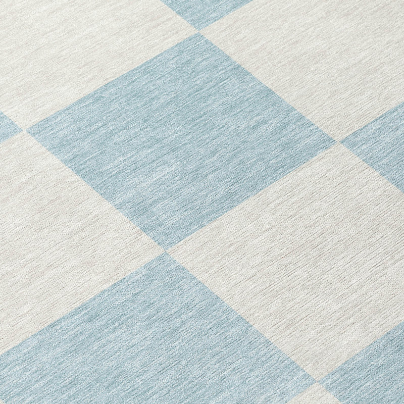 Machine Washable Indoor/Outdoor Micelotta ACN2345 Geometric Rug, Rectangle 5' x 7'6"