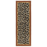 Fauve Handmade Wool Animal Print Area Rug