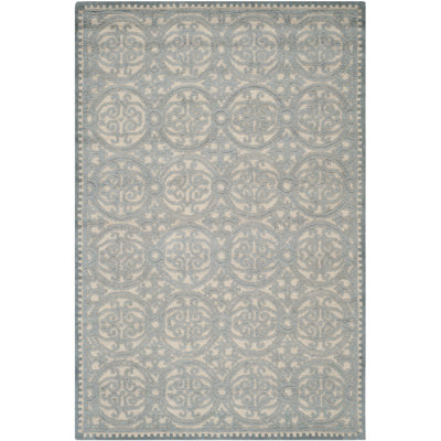 Sadik Cambridge Hand Tufted Wool Geometric Rug