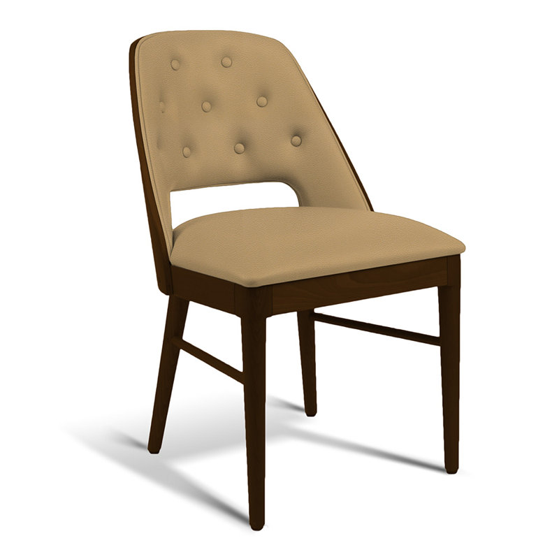 Chaise d'appoint 53, Beige / Brun
