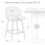 Tabouret de bar et de bar Benedit-2132495593-2126195904-2110749207