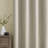 Leming Linen Like Polyester Blackout Room Darkening Grommet Curtain Pair-404080740-462760885