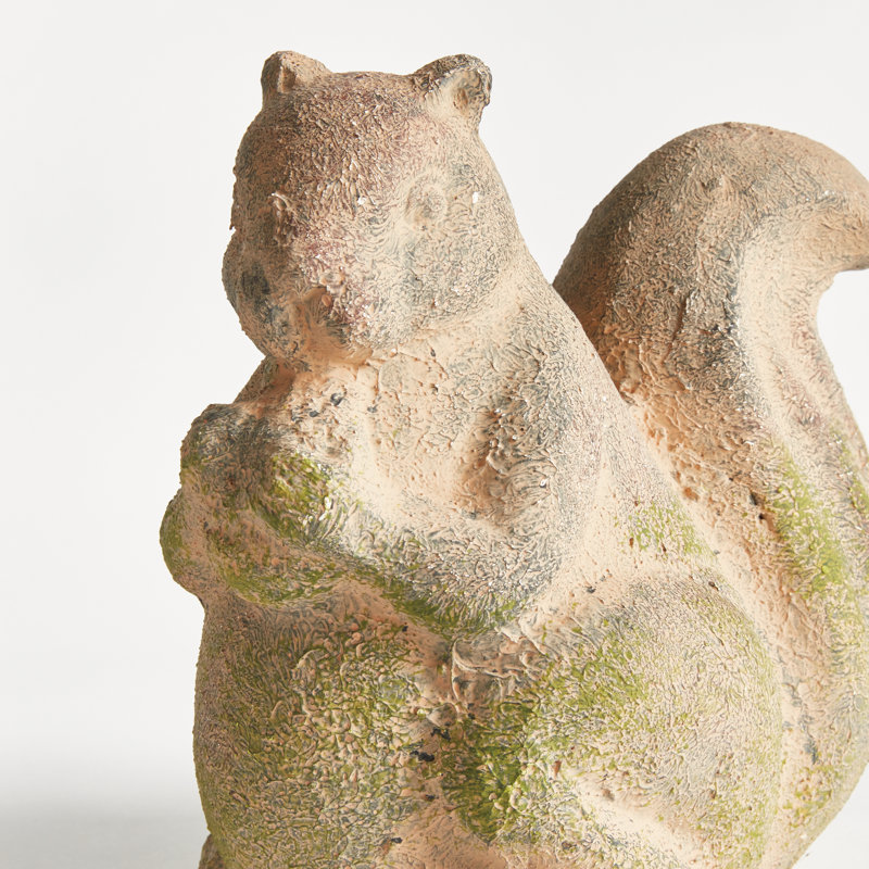 Doogal Squirrel Terracotta Garden Statue