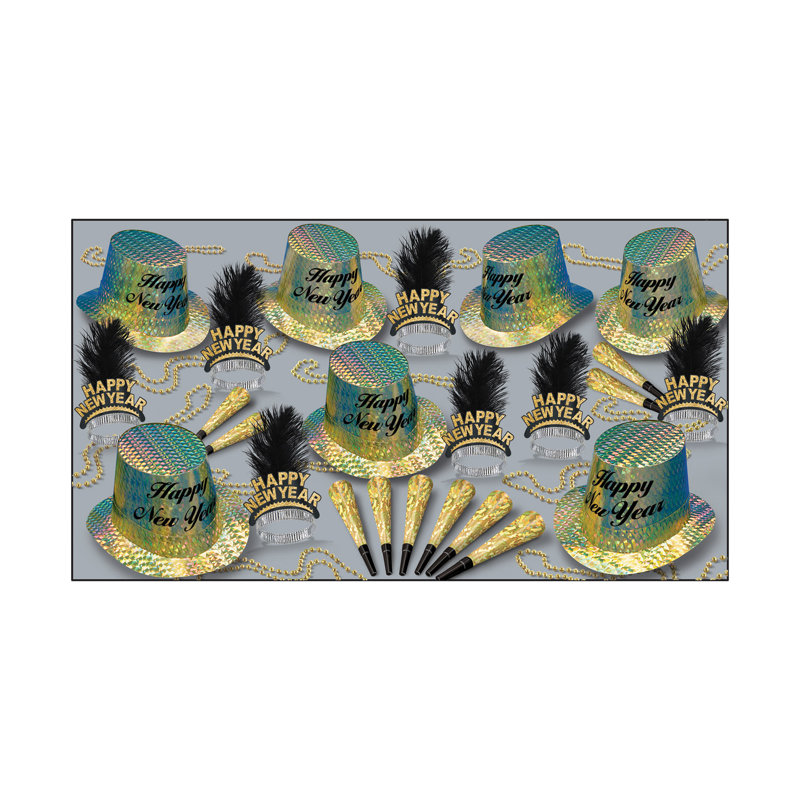 New Year's Party Hat, Gold