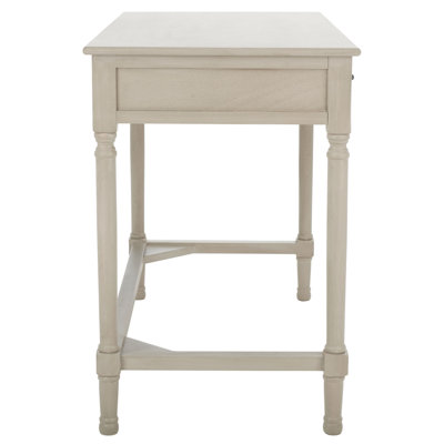 Handler 2-Drawer Writing Desk with Shelves