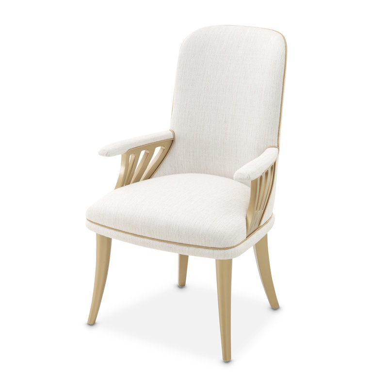 La Terrazza Dining Arm Chair - Creamy Pearl