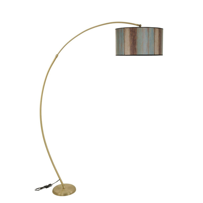 Luro Elegant Adjustable Floor Lamp, Metal Body with Electrostatic Oven Dried Paint, 73.0 inches Tall | E27 Socket (Max 60W) | Versatile Height from 33.5 to 73.0 inches | Modern Design for Living Room, Bedroom & Office