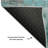 Premium Machine Washable Cerrito AMF562 Teal Rug-104098228