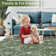 Floral Machine Washable Rug with Rubber Backing for Living Room Non-Slip Area Rug Vintage Indoor Carpet Non-Shedding Rug for Bedroom Dining Room Hallway Kitchen Office Playroom Nursery