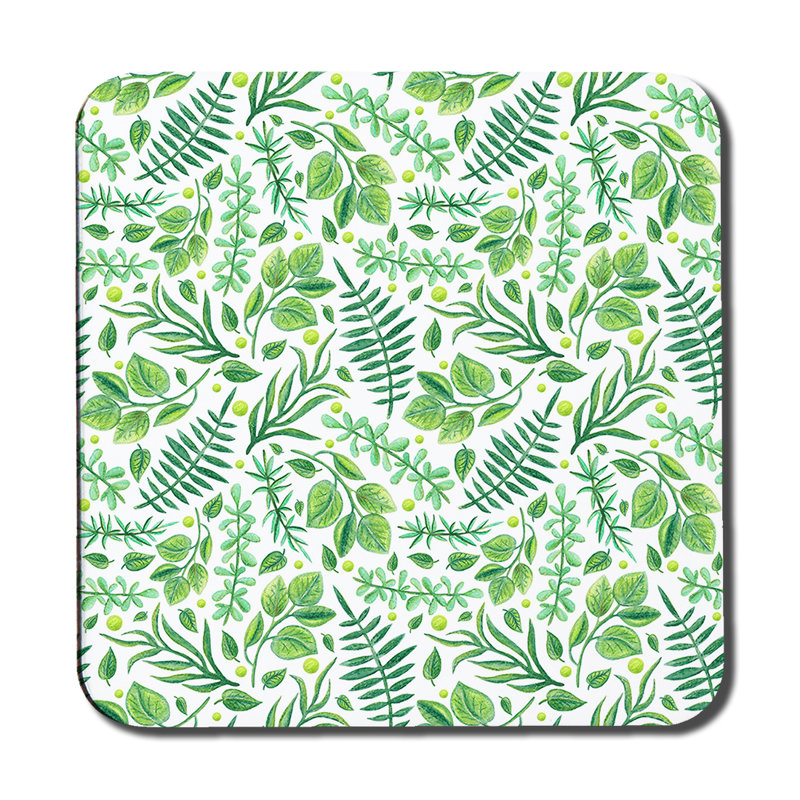 Square 6 Piece Coaster Set