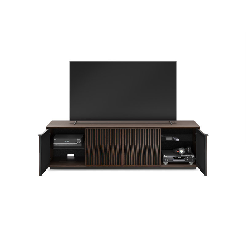 Elements - Cabinet with Rolling Plinth Base - Constellation Door, Toasted Oak
