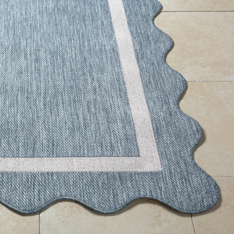 Tapis tissé à la machine Skiles, Rectangle 7 pi 10,5 po x 10 pi 0,1 po