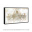 «Gold Diamonds Glam Metallic Chandelier» encadré sur toile par Oliver Gal, impression-91084390