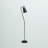 Anadarko 59'' Black Task Floor Lamp