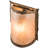 Rustic Lodge Flush Mounted Sconce