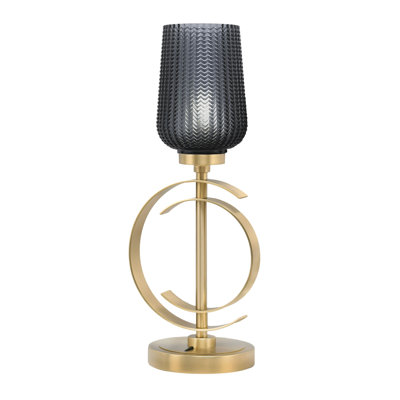 Lampe de table en acier inoxydable Jarran