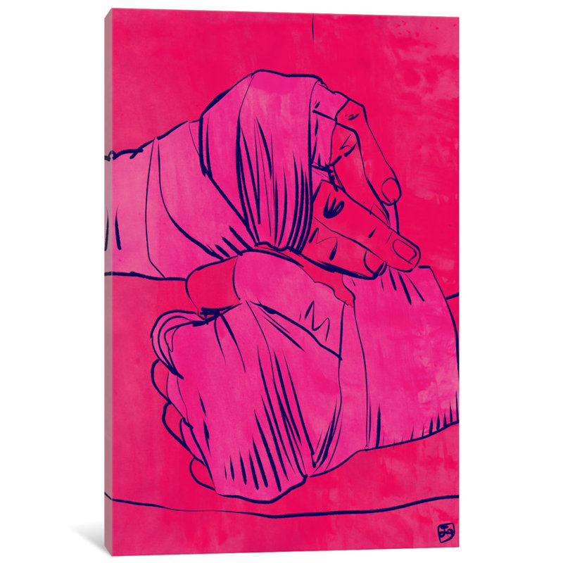 « boxe club iv », impression sur toile, H 12 po x l 8 po x P 0,75 po