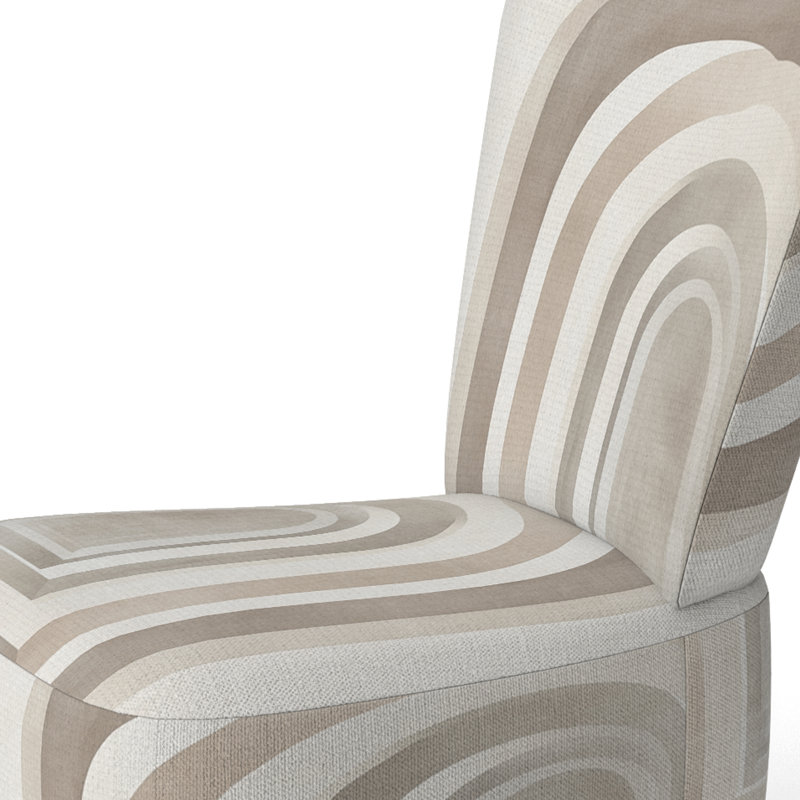 Chaise rembourrée Abstract Minimalisme - Calm, Side Chair Armless
