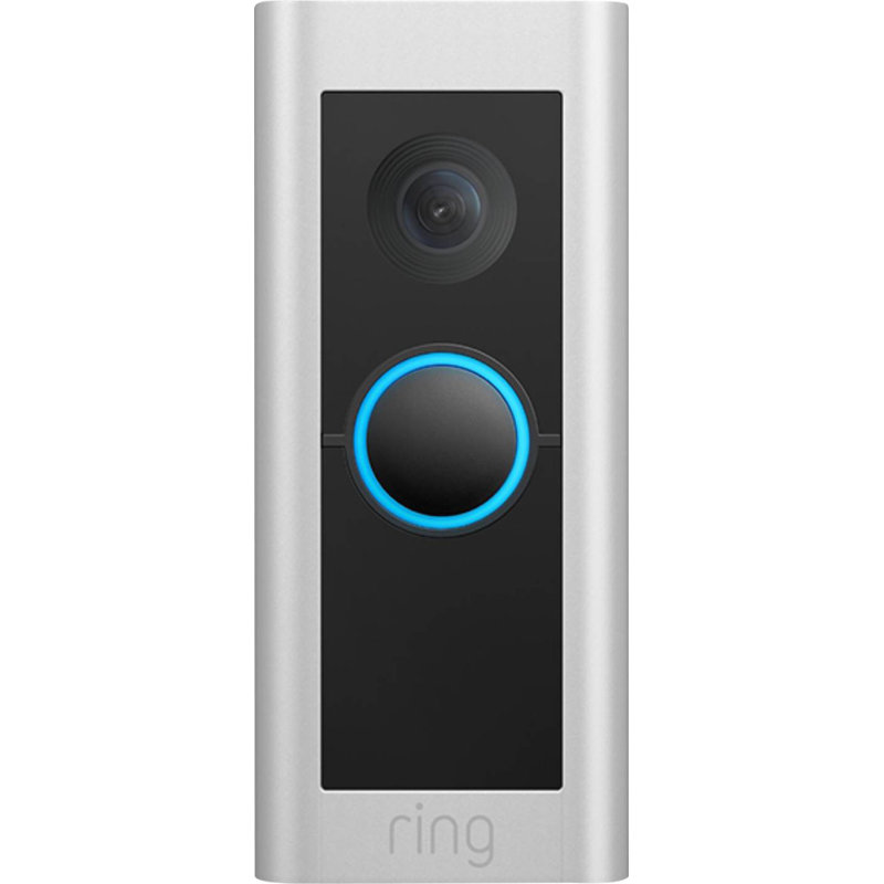 Satin Nickel Push Button Doorbell