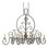 Fleur De Lis 8 - Light Candle Style Classic Chandelier