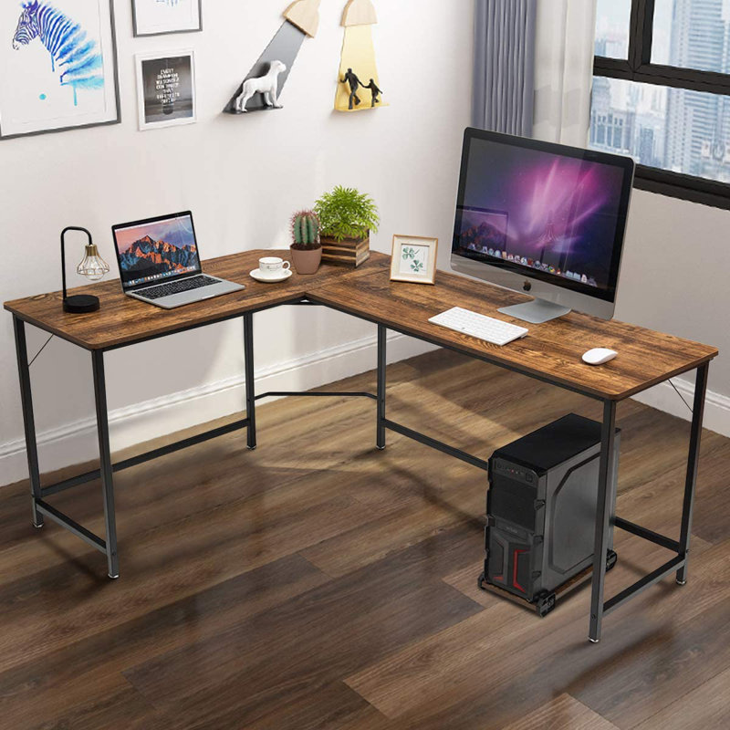 L-Shape Desk, Coffee