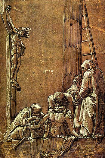 « christ » par albrecht altdorfer, impression