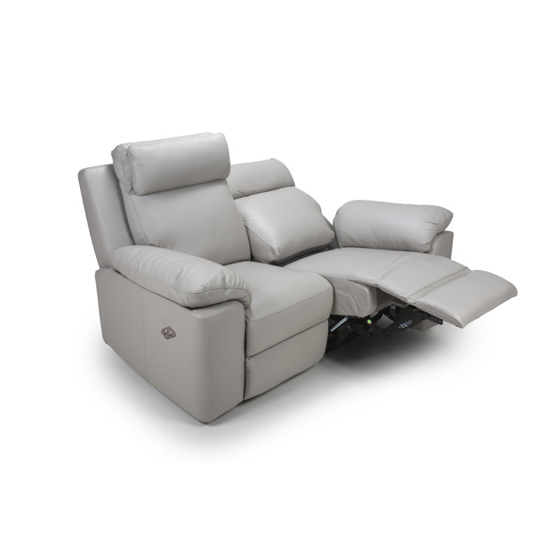 Czinege 2 Seater Reclining Sofa, Light Grey