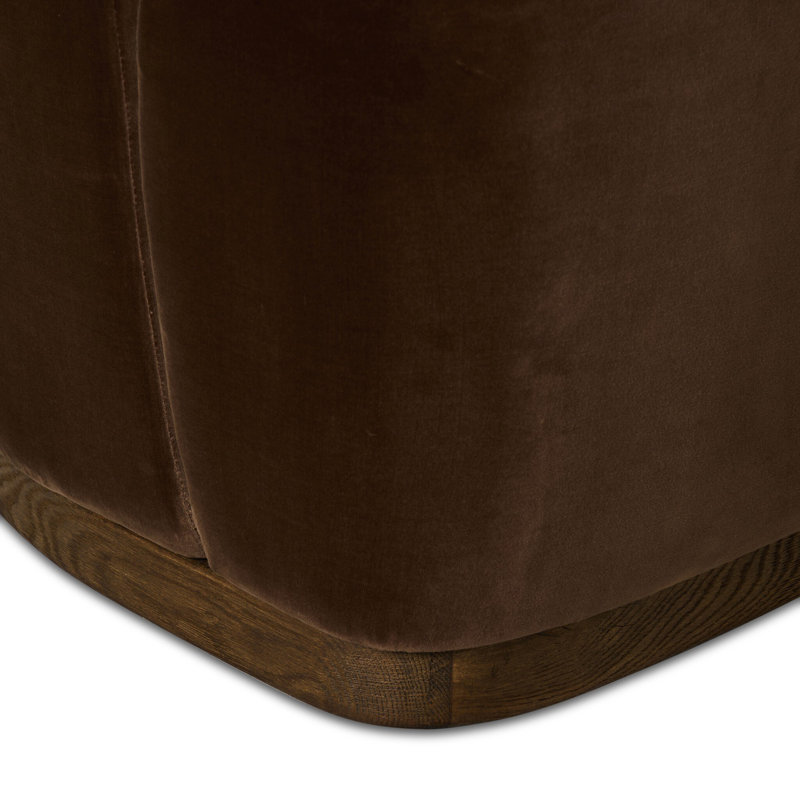 Dorset Banquette L Shape 76, 31.5" H x 98.5" W x 76" D, Right