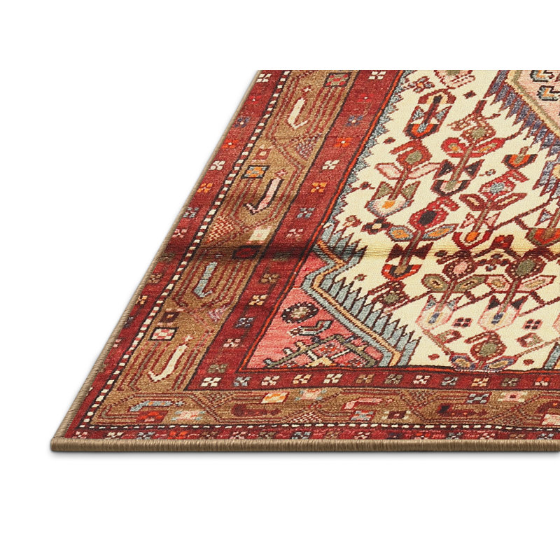 Tapis rouge à motif sud-ouest, Rectangle 2 pi x 3 pi