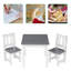 Kimmswick Kids 3 Piece Rectangular Play Or Activity Table and Chair Set